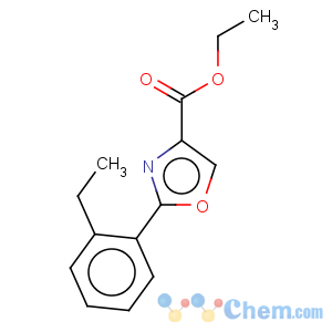 CAS No:885274-58-8 4-Oxazolecarboxylicacid, 2-(2-ethylphenyl)-, ethyl ester