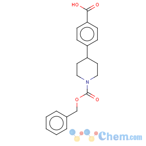 CAS No:885274-62-4 1-Piperidinecarboxylicacid, 4-(4-carboxyphenyl)-, 1-(phenylmethyl) ester