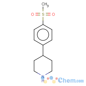 CAS No:885274-65-7 Piperidine,4-[4-(methylsulfonyl)phenyl]-