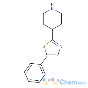 CAS No:885274-68-0 5-phenyl-2-piperidin-4-yl-1,3-thiazole