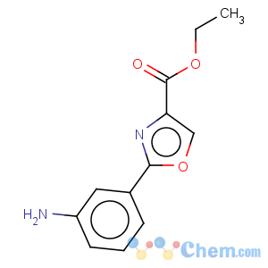 CAS No:885274-73-7 4-Oxazolecarboxylicacid, 2-(3-aminophenyl)-, ethyl ester