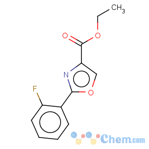 CAS No:885274-78-2 4-Oxazolecarboxylicacid, 2-(2-fluorophenyl)-, ethyl ester