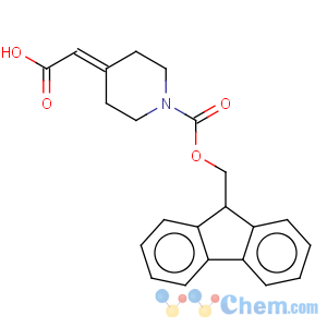 CAS No:885274-82-8 1-Piperidinecarboxylicacid, 4-(carboxymethylene)-, 1-(9H-fluoren-9-ylmethyl) ester