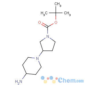 CAS No:885274-87-3 1-Pyrrolidinecarboxylicacid, 3-(4-amino-1-piperidinyl)-, 1,1-dimethylethyl ester