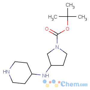 CAS No:885275-11-6 tert-butyl 3-(piperidin-4-ylamino)pyrrolidine-1-carboxylate