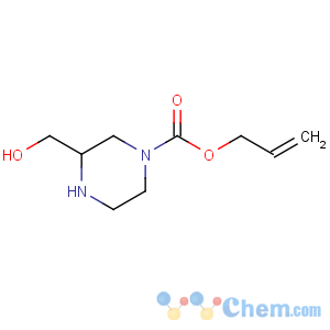 CAS No:885275-39-8 3-hydroxymethyl-piperazine-1-carboxylic acid allyl ester
