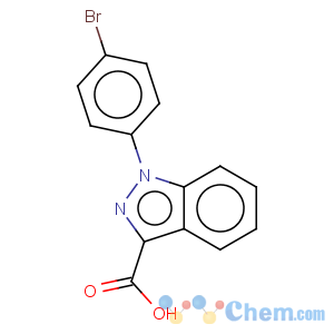 CAS No:885275-47-8 1H-Indazole-3-carboxylicacid, 1-(4-bromophenyl)-
