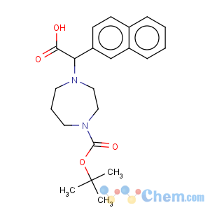 CAS No:885275-74-1 1H-1,4-Diazepine-1-aceticacid, 4-[(1,1-dimethylethoxy)carbonyl]hexahydro-a-2-naphthalenyl-