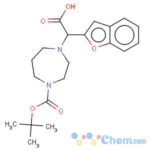 CAS No:885275-79-6 1H-1,4-Diazepine-1-aceticacid, a-2-benzofuranyl-4-[(1,1-dimethylethoxy)carbonyl]hexahydro-
