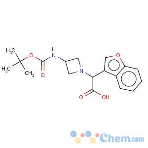 CAS No:885276-05-1 1-Azetidineacetic acid,a-3-benzofuranyl-3-[[(1,1-dimethylethoxy)carbonyl]amino]-