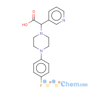 CAS No:885276-69-7 1-Piperazineaceticacid, 4-(4-fluorophenyl)-a-3-pyridinyl-