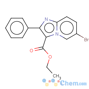 CAS No:885276-79-9 Imidazo[1,2-a]pyridine-3-carboxylicacid, 6-bromo-2-phenyl-, ethyl ester