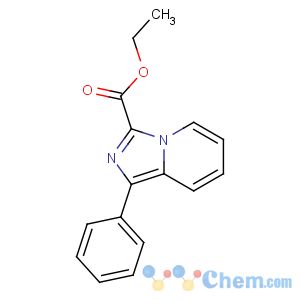 CAS No:885276-81-3 ethyl 1-phenylimidazo[1,5-a]pyridine-3-carboxylate