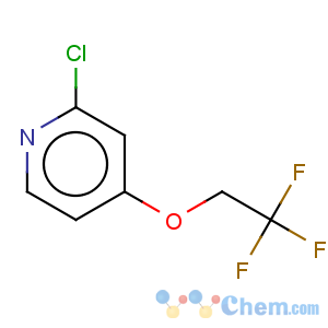 CAS No:885277-01-0 Pyridine,2-chloro-4-(2,2,2-trifluoroethoxy)-