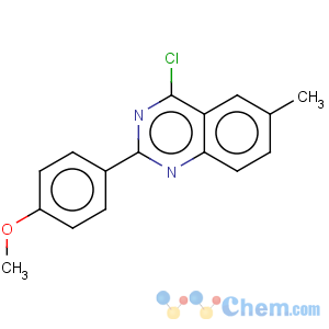CAS No:885277-22-5 4-CHLORO-2-(4-METHOXY-PHENYL)-6-METHYL-QUINAZOLINE