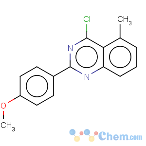 CAS No:885277-29-2 Quinazoline,4-chloro-2-(4-methoxyphenyl)-5-methyl-
