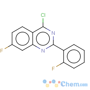 CAS No:885277-58-7 Quinazoline,4-chloro-7-fluoro-2-(2-fluorophenyl)-