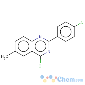 CAS No:885277-69-0 Quinazoline,4-chloro-2-(4-chlorophenyl)-6-methyl-
