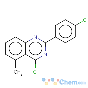 CAS No:885277-78-1 Quinazoline,4-chloro-2-(4-chlorophenyl)-5-methyl-