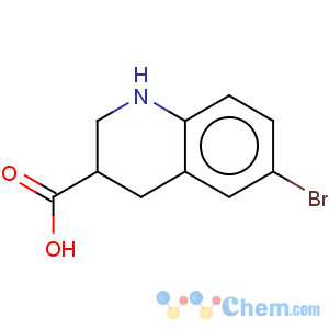 CAS No:885278-13-7 3-Quinolinecarboxylicacid, 6-bromo-1,2,3,4-tetrahydro-