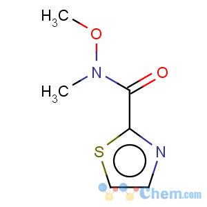 CAS No:885278-18-2 2-Thiazolecarboxamide,N-methoxy-N-methyl-
