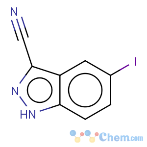 CAS No:885278-27-3 1H-Indazole-3-carbonitrile,5-iodo-
