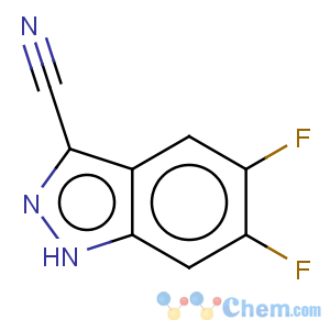 CAS No:885278-36-4 1H-Indazole-3-carbonitrile,5,6-difluoro-