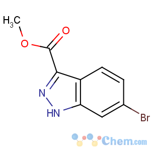 CAS No:885278-42-2 methyl 6-bromo-1H-indazole-3-carboxylate