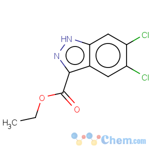 CAS No:885278-50-2 1H-Indazole-3-carboxylicacid, 5,6-dichloro-, ethyl ester