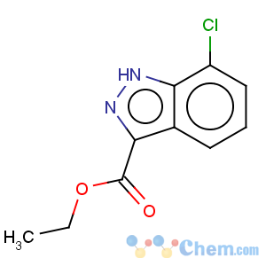 CAS No:885278-59-1 1H-Indazole-3-carboxylicacid, 7-chloro-, ethyl ester