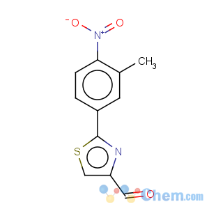 CAS No:885278-90-0 4-Thiazolecarboxaldehyde,2-(3-methyl-4-nitrophenyl)-