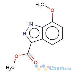 CAS No:885278-95-5 1H-Indazole-3-carboxylicacid, 7-methoxy-, methyl ester