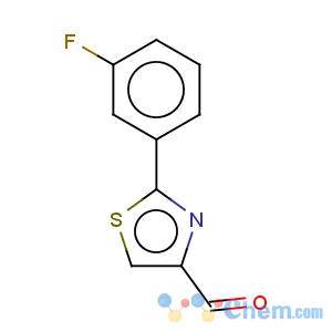 CAS No:885279-20-9 4-Thiazolecarboxaldehyde,2-(3-fluorophenyl)-