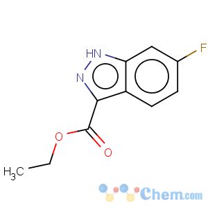 CAS No:885279-30-1 1H-Indazole-3-carboxylicacid, 6-fluoro-, ethyl ester