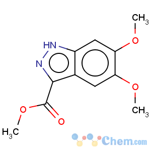 CAS No:885279-34-5 1H-Indazole-3-carboxylicacid, 5,6-dimethoxy-, methyl ester