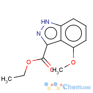 CAS No:885279-49-2 1H-Indazole-3-carboxylicacid, 4-methoxy-, ethyl ester