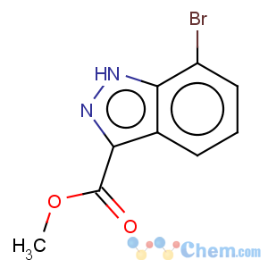 CAS No:885279-52-7 1H-Indazole-3-carboxylicacid, 7-bromo-, methyl ester