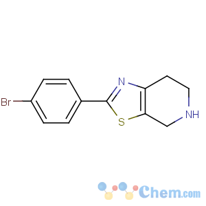 CAS No:885279-61-8 2-(4-bromophenyl)-4,5,6,7-tetrahydro-[1,3]thiazolo[5,4-c]pyridine