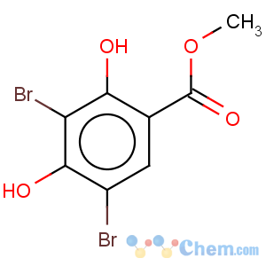 CAS No:885279-78-7 Benzoic acid,3,5-dibromo-2,4-dihydroxy-, methyl ester