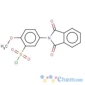CAS No:885279-82-3 Benzenesulfonylchloride, 5-(1,3-dihydro-1,3-dioxo-2H-isoindol-2-yl)-2-methoxy-