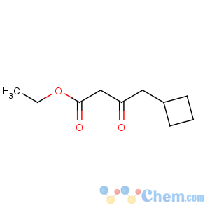 CAS No:885280-12-6 Cyclobutanebutanoicacid, b-oxo-, ethyl ester