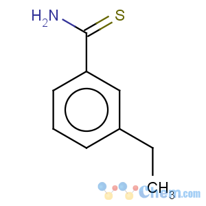 CAS No:885280-20-6 Benzenecarbothioamide,3-ethyl-
