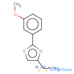 CAS No:885280-24-0 4-Thiazolemethanamine,2-(3-methoxyphenyl)-