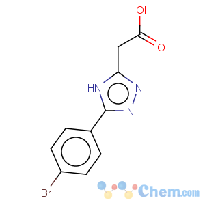 CAS No:885281-00-5 [5-(4-bromo-phenyl)-4h-[1,2,4]triazol-3-yl]-acetic acid