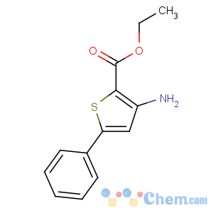 CAS No:88534-50-3 2-Thiophenecarboxylicacid, 3-amino-5-phenyl-, ethyl ester