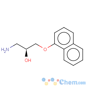 CAS No:88547-38-0 2-Propanol,1-amino-3-(1-naphthalenyloxy)-, (2S)-