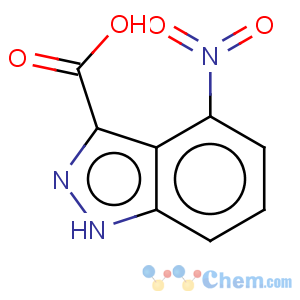 CAS No:885521-31-3 4-nitro-1H-indazole-3-carboxylic acid