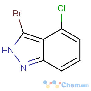 CAS No:885521-40-4 3-bromo-4-chloro-2H-indazole
