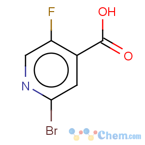 CAS No:885588-12-5 4-Pyridinecarboxylicacid, 2-bromo-5-fluoro-