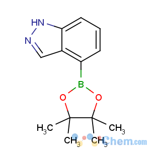 CAS No:885618-33-7 4-(4,4,5,5-tetramethyl-1,3,2-dioxaborolan-2-yl)-1H-indazole